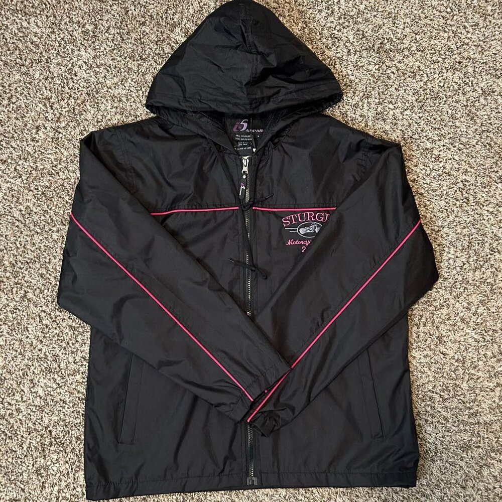 NWT Size Large Hooded i5 Apparel Ladies Single Piping Smart Jacket